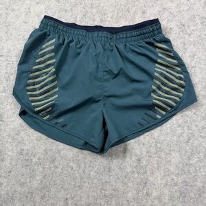 Nike Womens Tempo Lux Runway DriFit Short Light Weight Running Shorts Teal Sz M